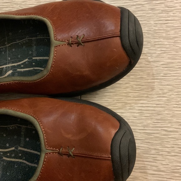 Jeep J-41 Adventure On Heritage Mary Jane Brown Leather Flats 9.5M - Picture 3 of 6